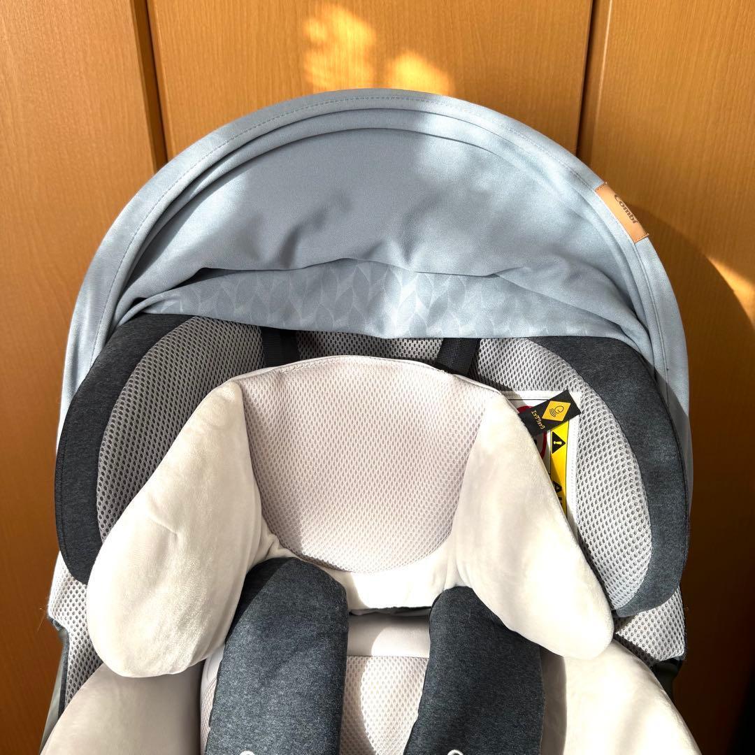【美品】コンビ THE S ZA-670 最上位 モデル　ISOFIX ブルー