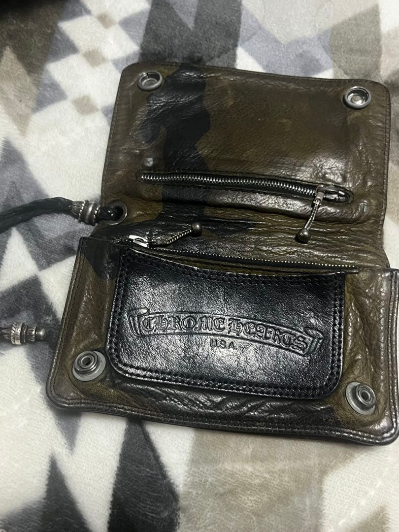 Chrome Hearts クロムハーツ　カモ柄　ウォレット