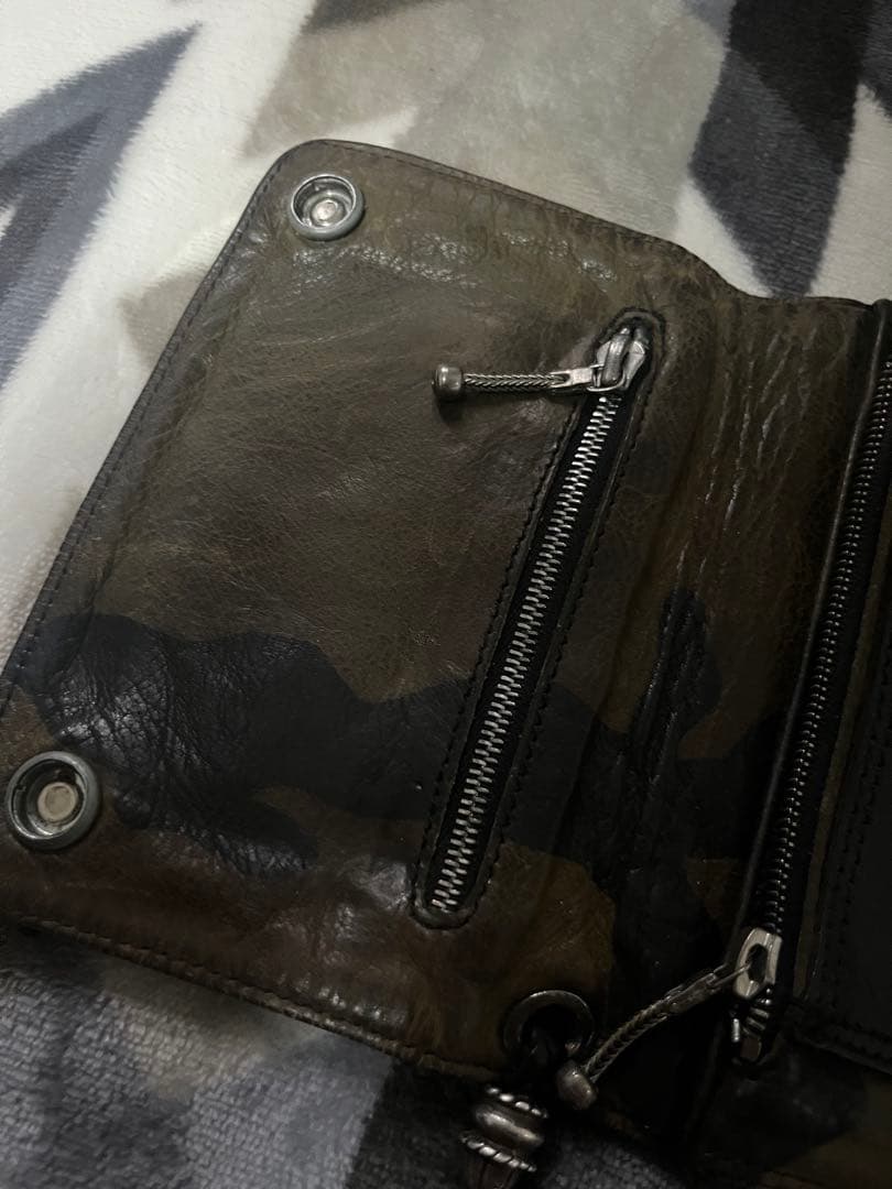Chrome Hearts クロムハーツ　カモ柄　ウォレット