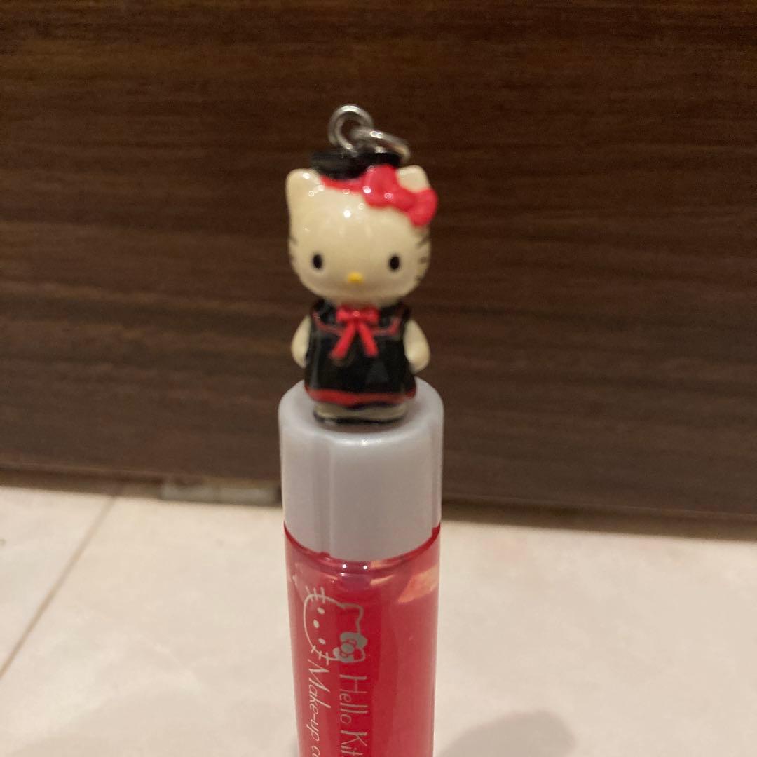 レトロ《2002年 ハローキティ リップグロス》当時物 コスメ☆レッド