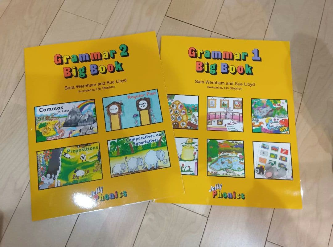 Jolly Grammar 1 & 2 Big Book ジョリーフォニックス