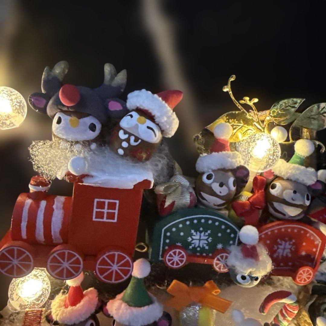 どんぐりアート♡ Xmasタペストリー風＆ブーツオブジェ2点♡