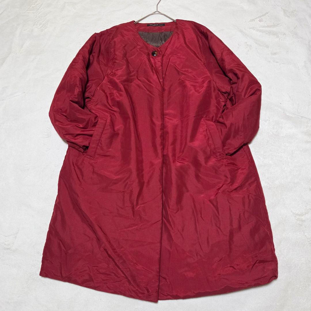 【人気完売】極薄 Sunny Clouds ダウンコート 赤 3L