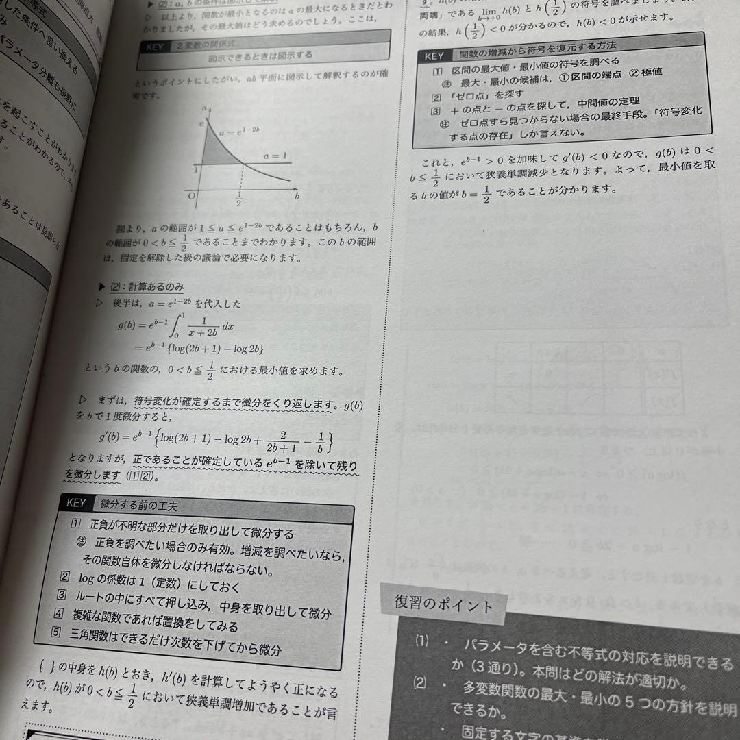 2024年度最新版鉄緑会高３理系数学分野別テキスト冊子セットテストセミナー付き