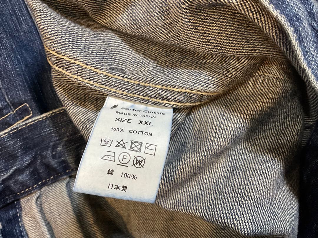 ジャケット・アウター Porter Claasic STEINBECK DENIM JACKET