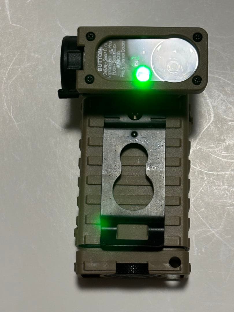 米軍放出品　実物　希少　グリーライト　ストリームライト　サイドワインダー　1