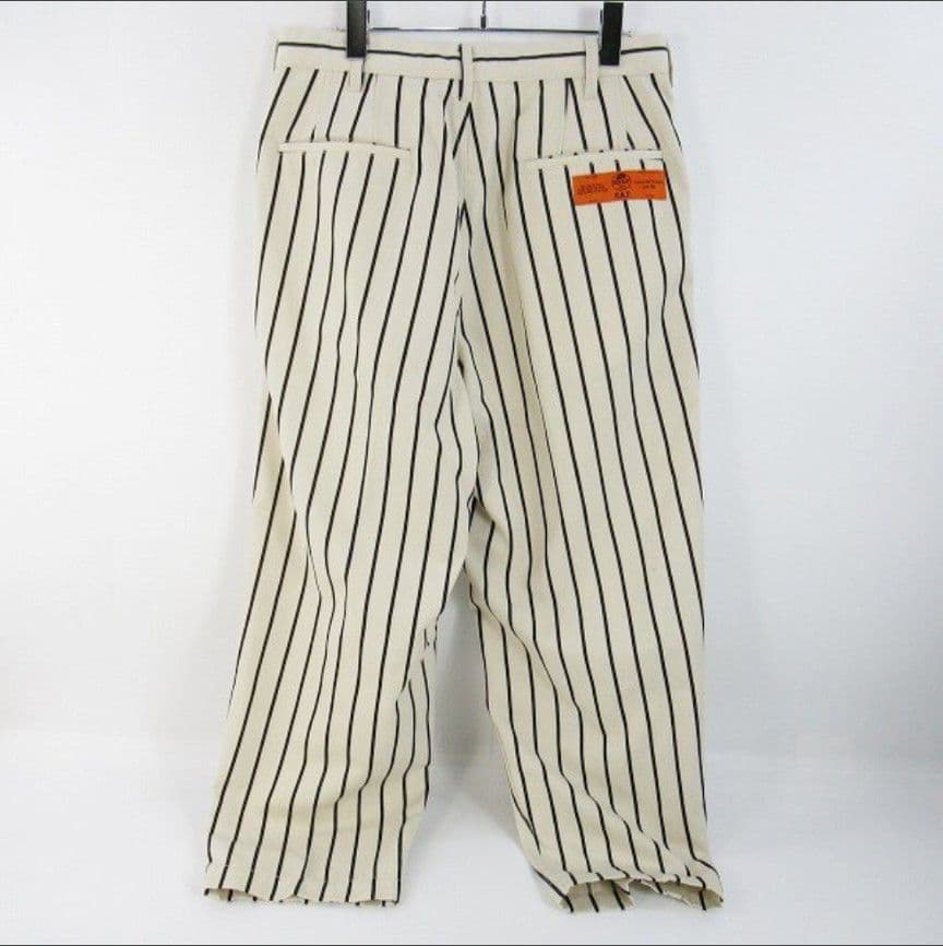 板*僧様 RED KAP×FAT/ THREEKAP/ストライプ パンツ/TIT