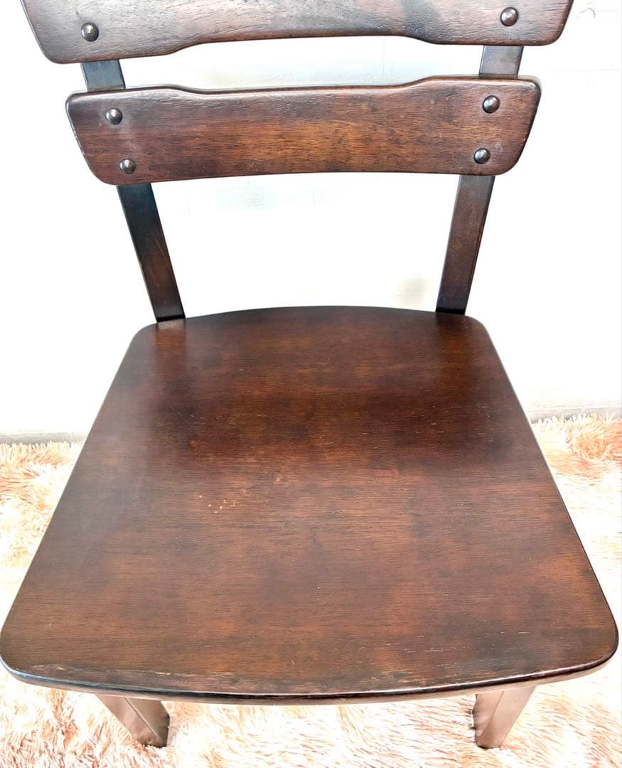 aimi311　2個セットカリモク ルスティック サイドダイニングチェア