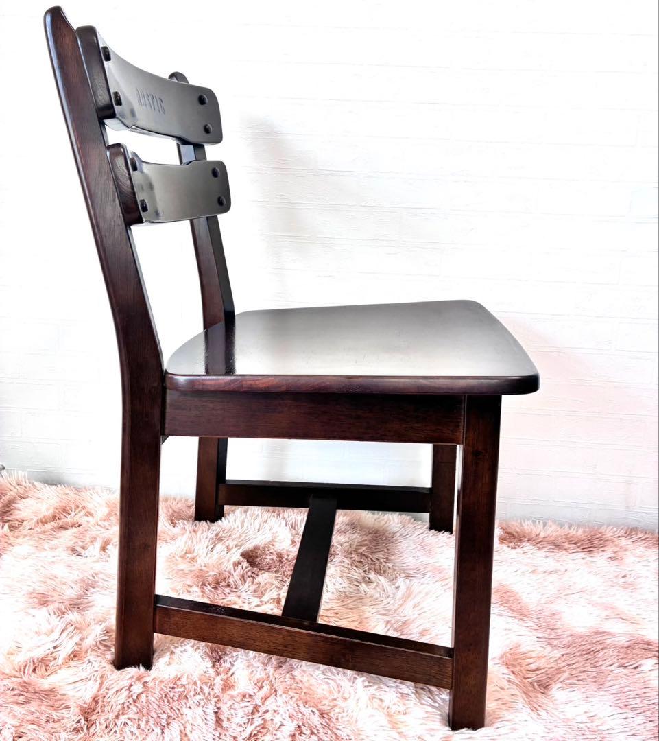 aimi311　2個セットカリモク ルスティック サイドダイニングチェア