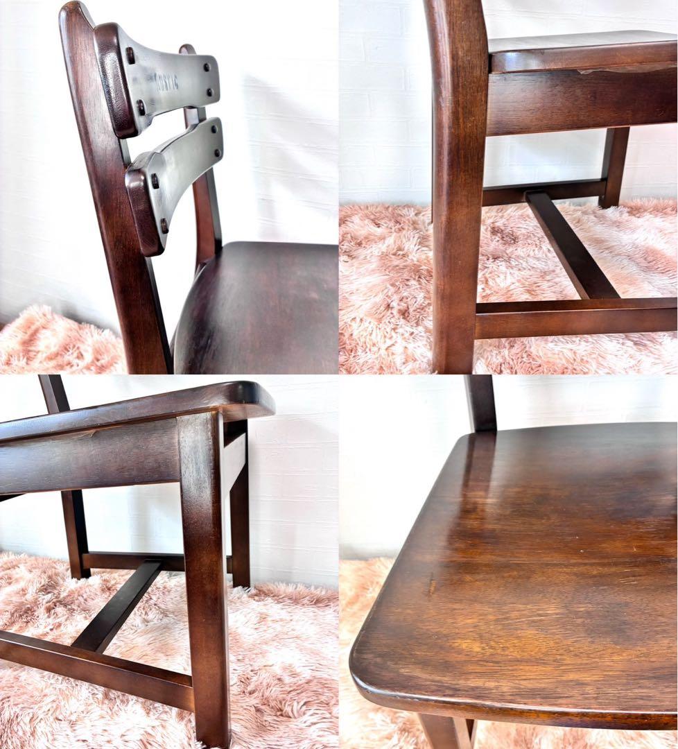 aimi311　2個セットカリモク ルスティック サイドダイニングチェア