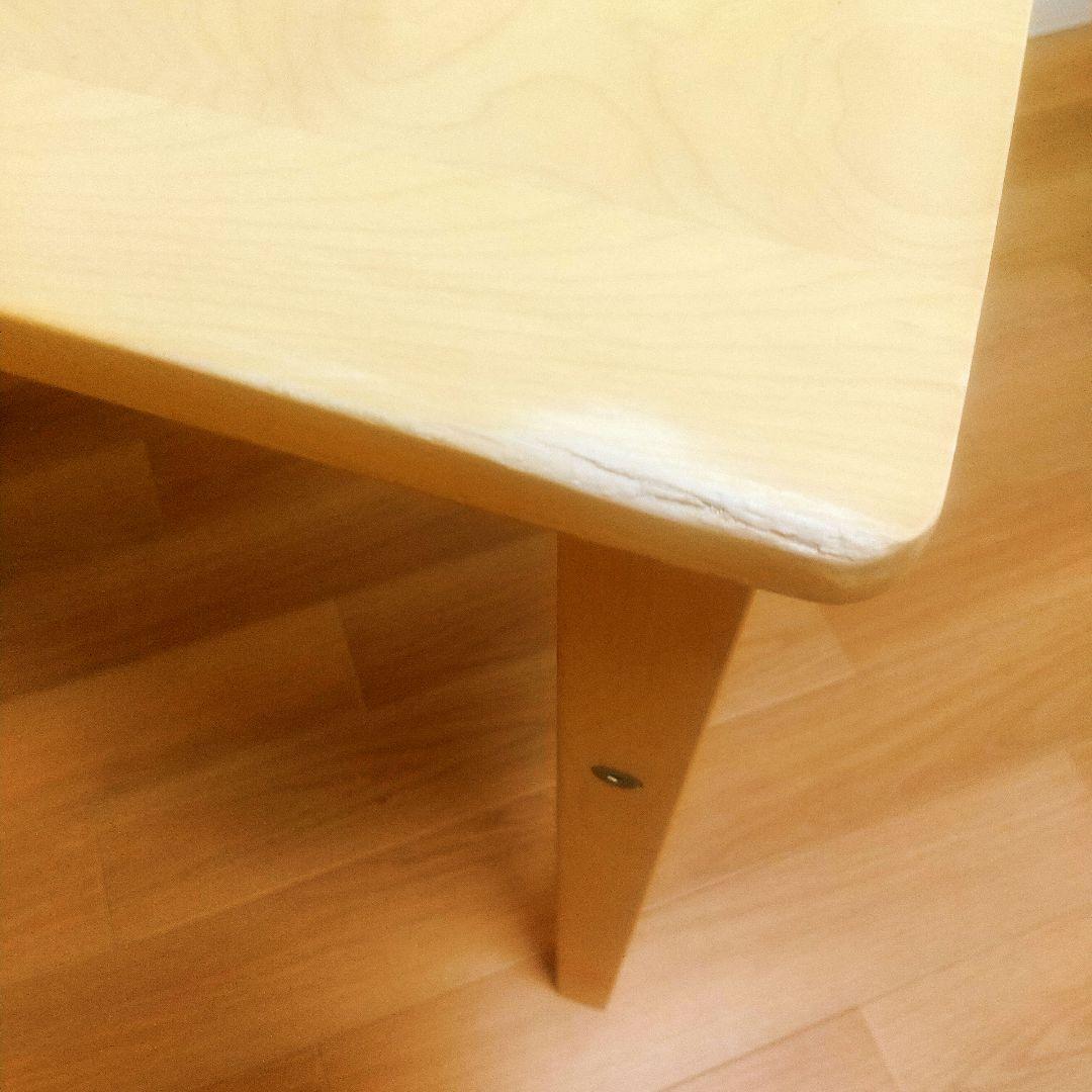 机 デスク バーチ材 廃盤品