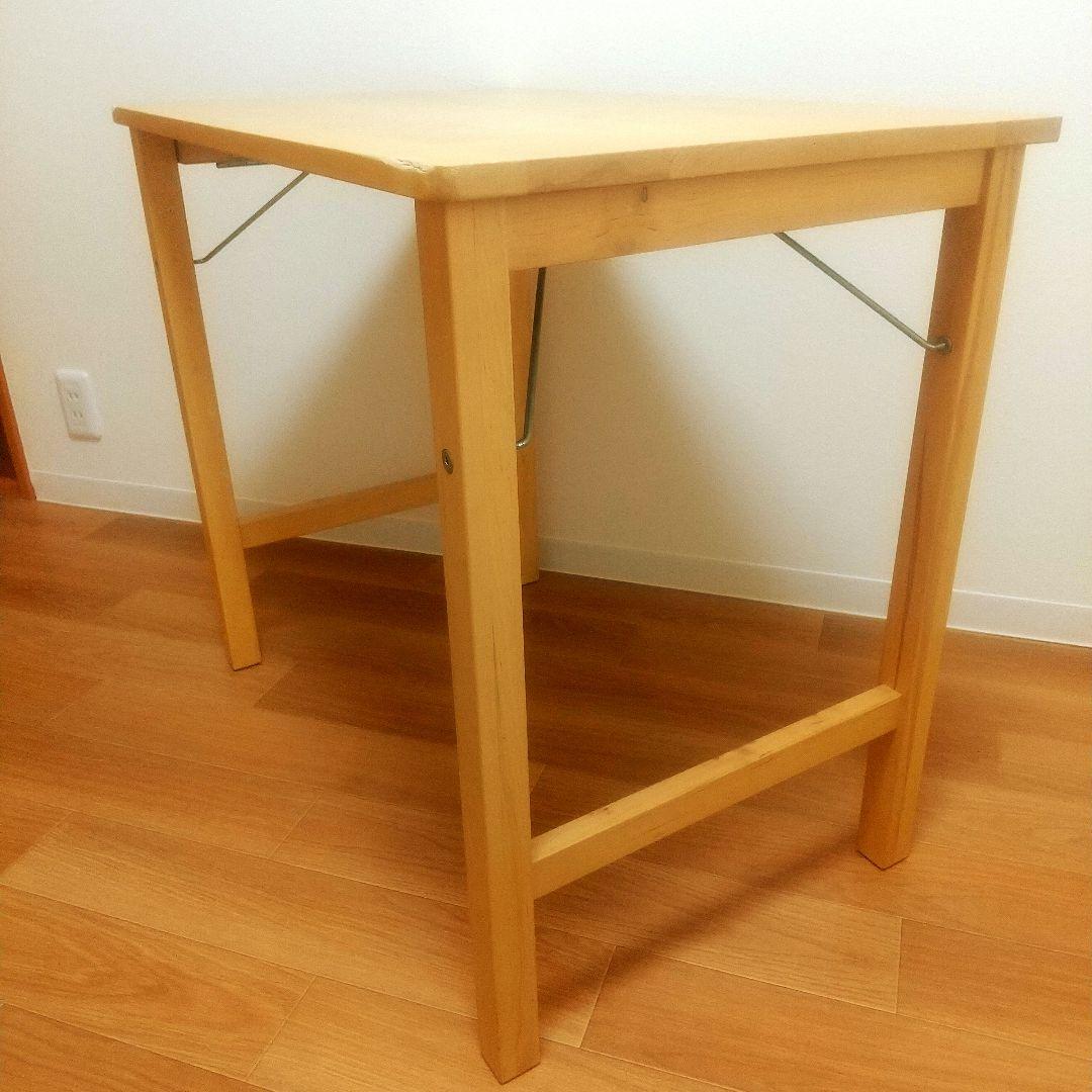 机 デスク バーチ材 廃盤品