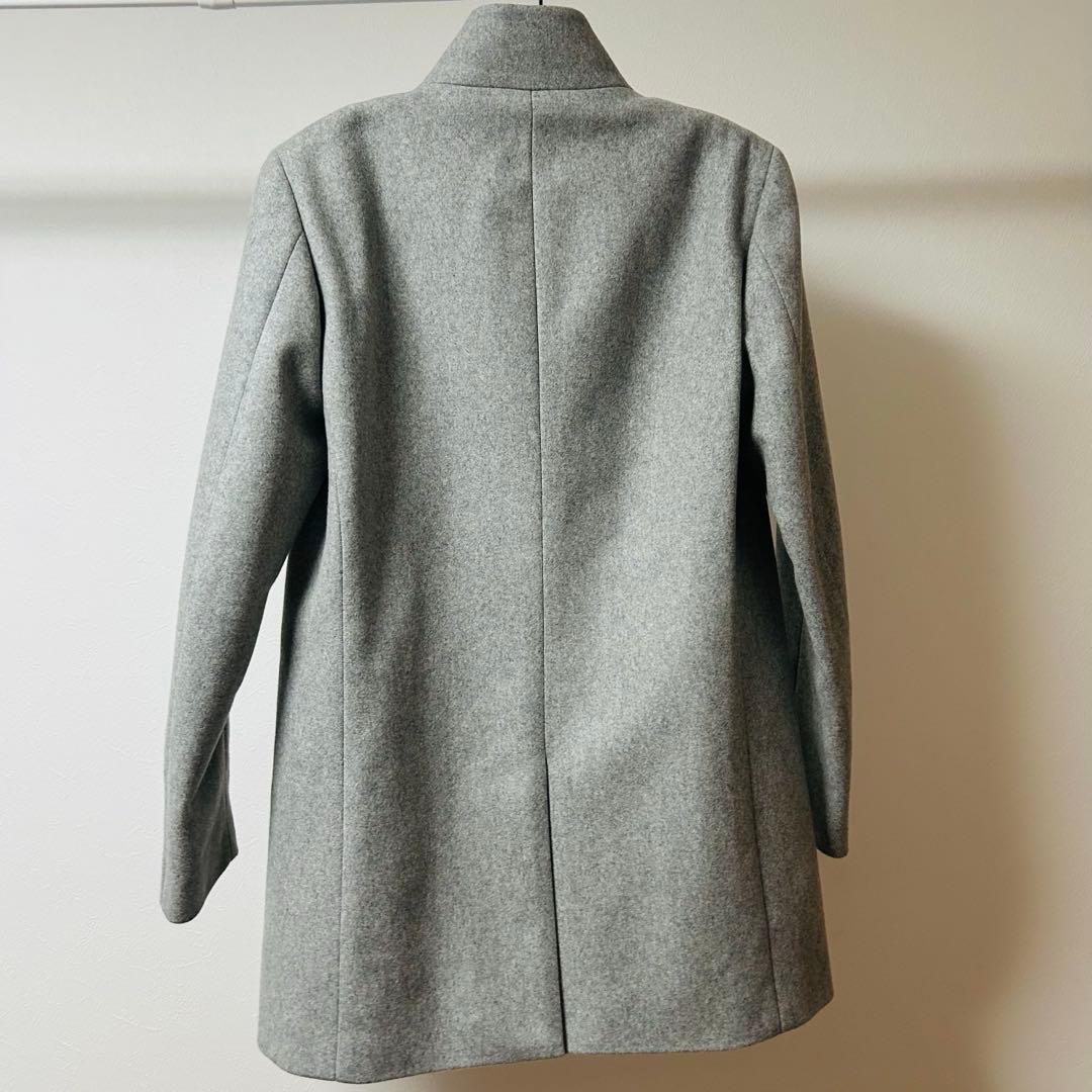 【未使用級】Theory セオリー ベルビン カシミヤ スタンドカラーコート S