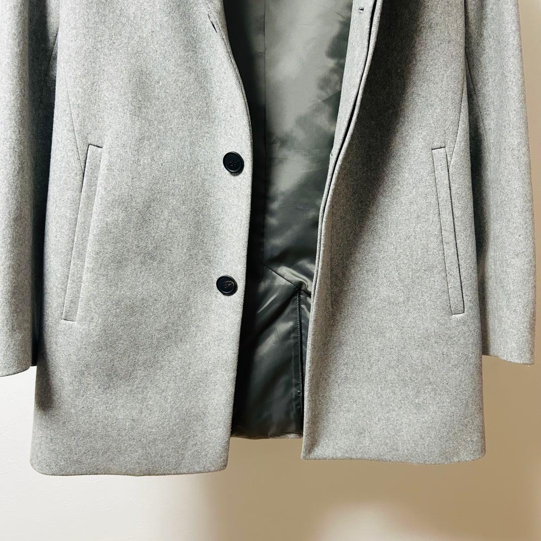 【未使用級】Theory セオリー ベルビン カシミヤ スタンドカラーコート S