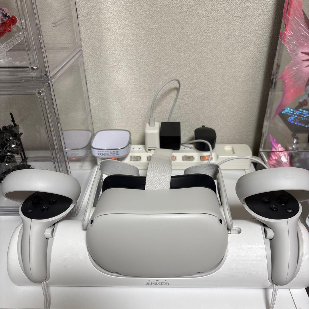  Quest 2 VRヘッドセット　128GB 充電ドックセット