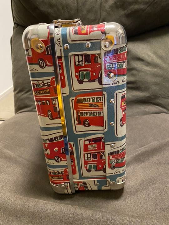 キャスキッドソン スーツケース　ロンドンバス