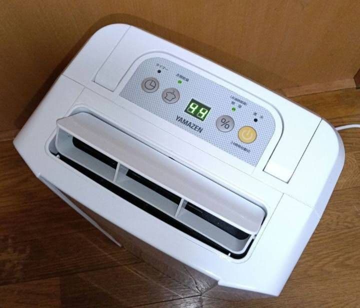 【美品】YAMAZEN衣類乾燥除湿機。2020製。