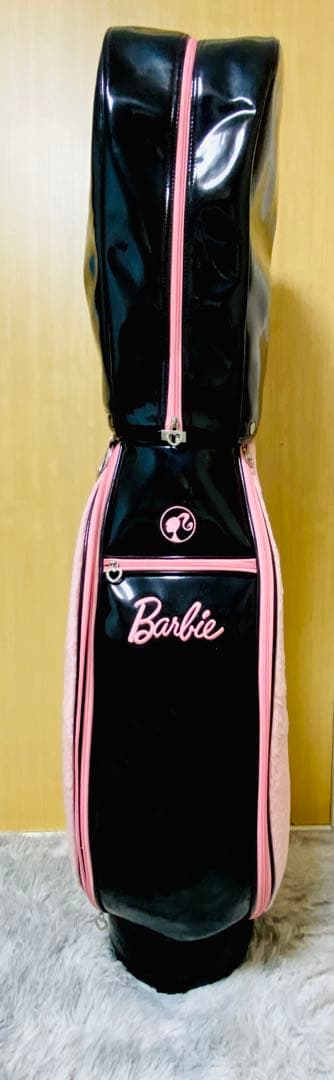 Barbie ゴルフバックレディース　ブラック（エナメル）