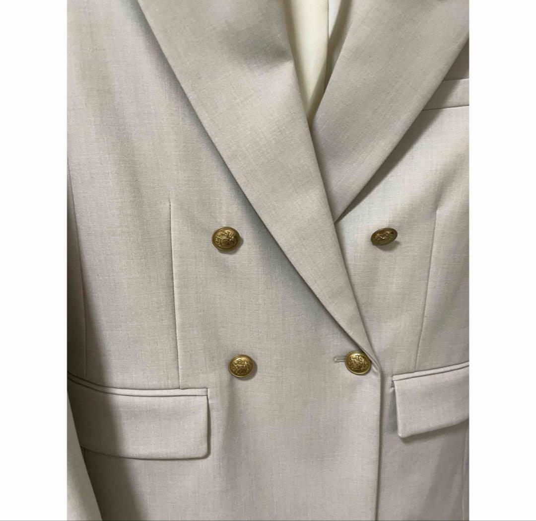 ミラオーウェン　金釦ダブルブレストブレザー　ジャケット