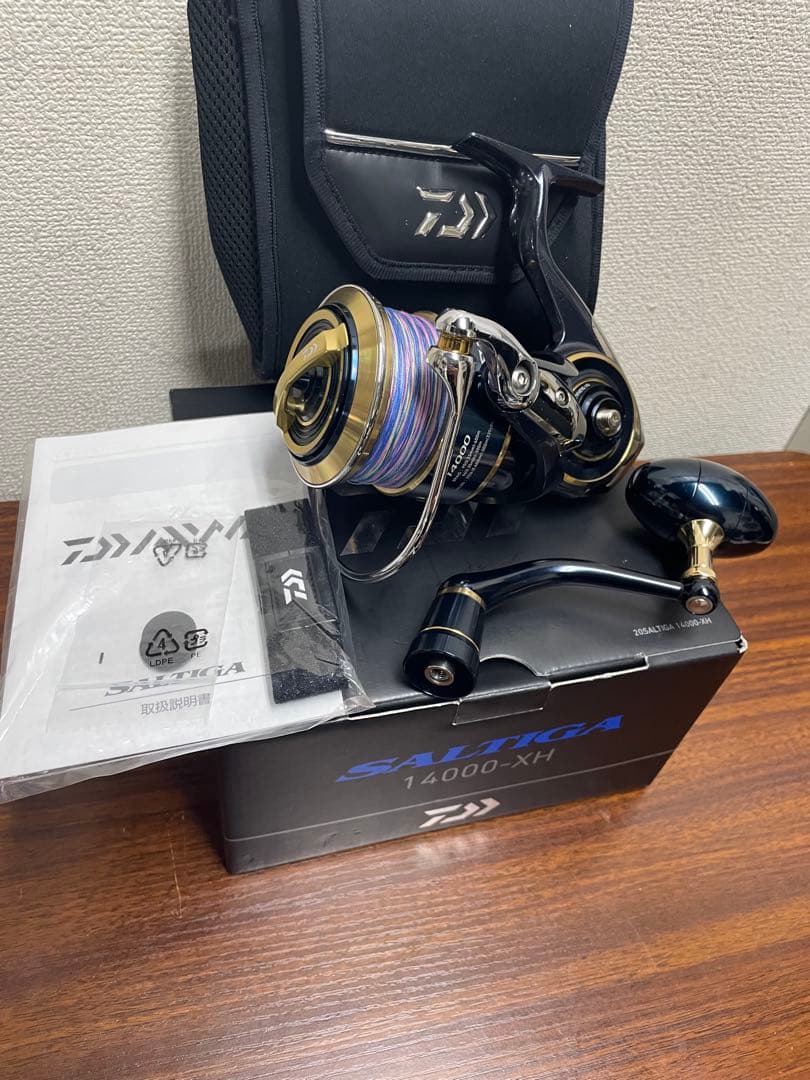 送料込み！超美品！DAIWA SALTIGA 14000-XH リール
