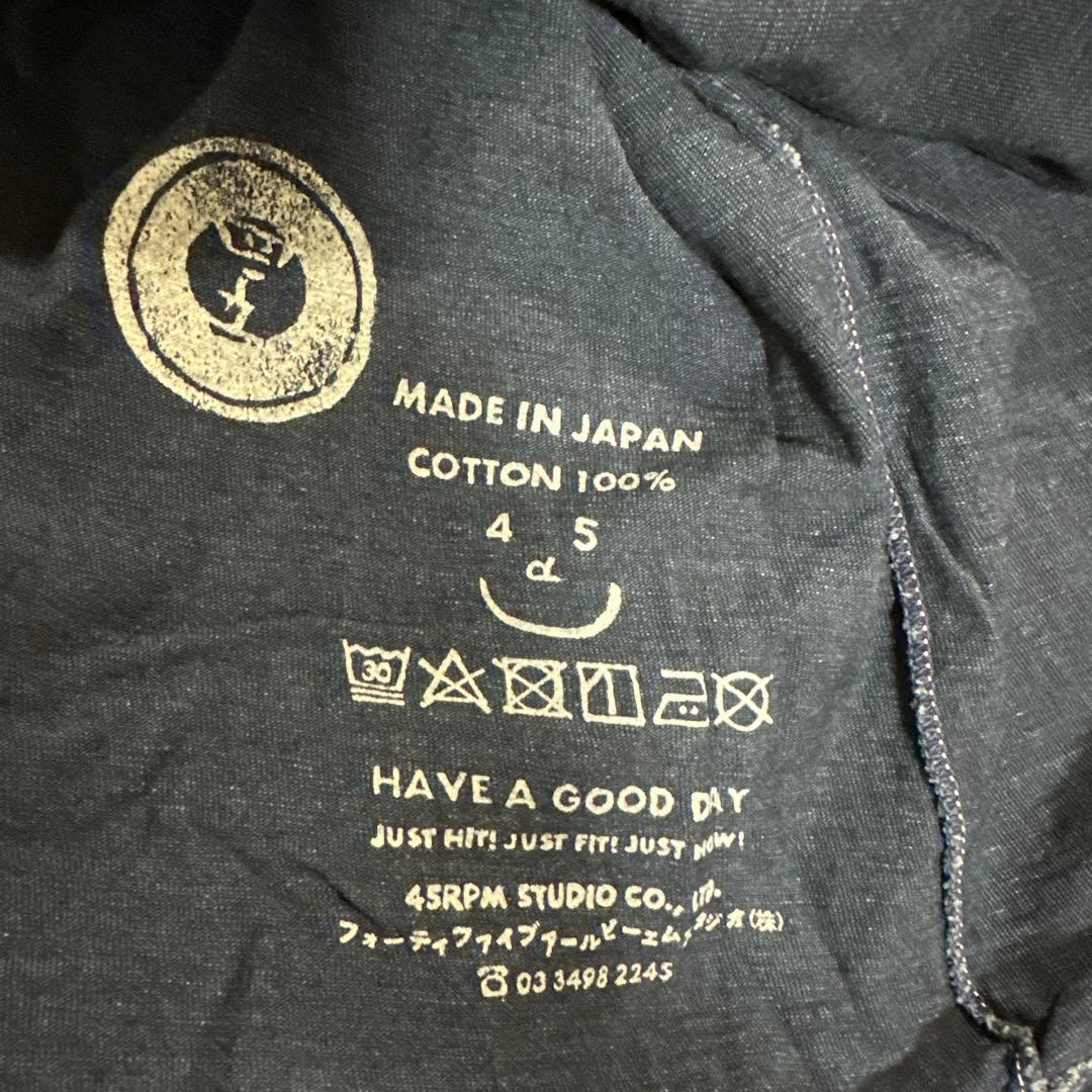 45rpm コットンTシャツ3枚セット