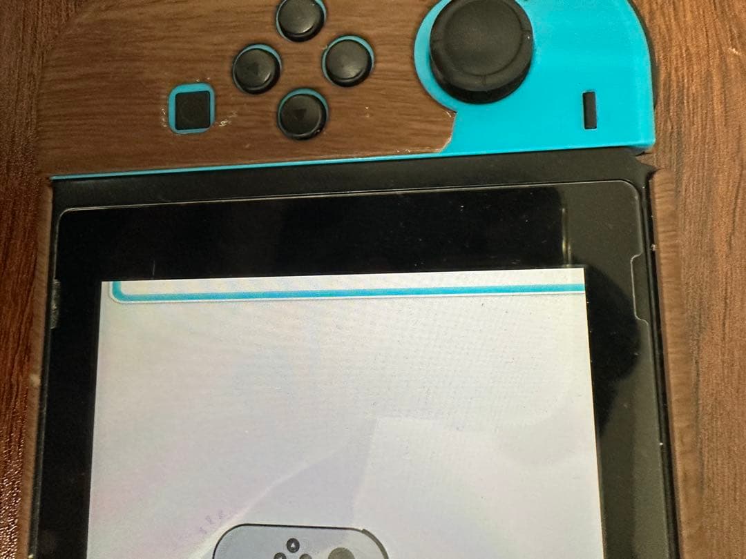 ★ジャンク接続不良★Nintendo Switch本体 カスタムJoyCon付き