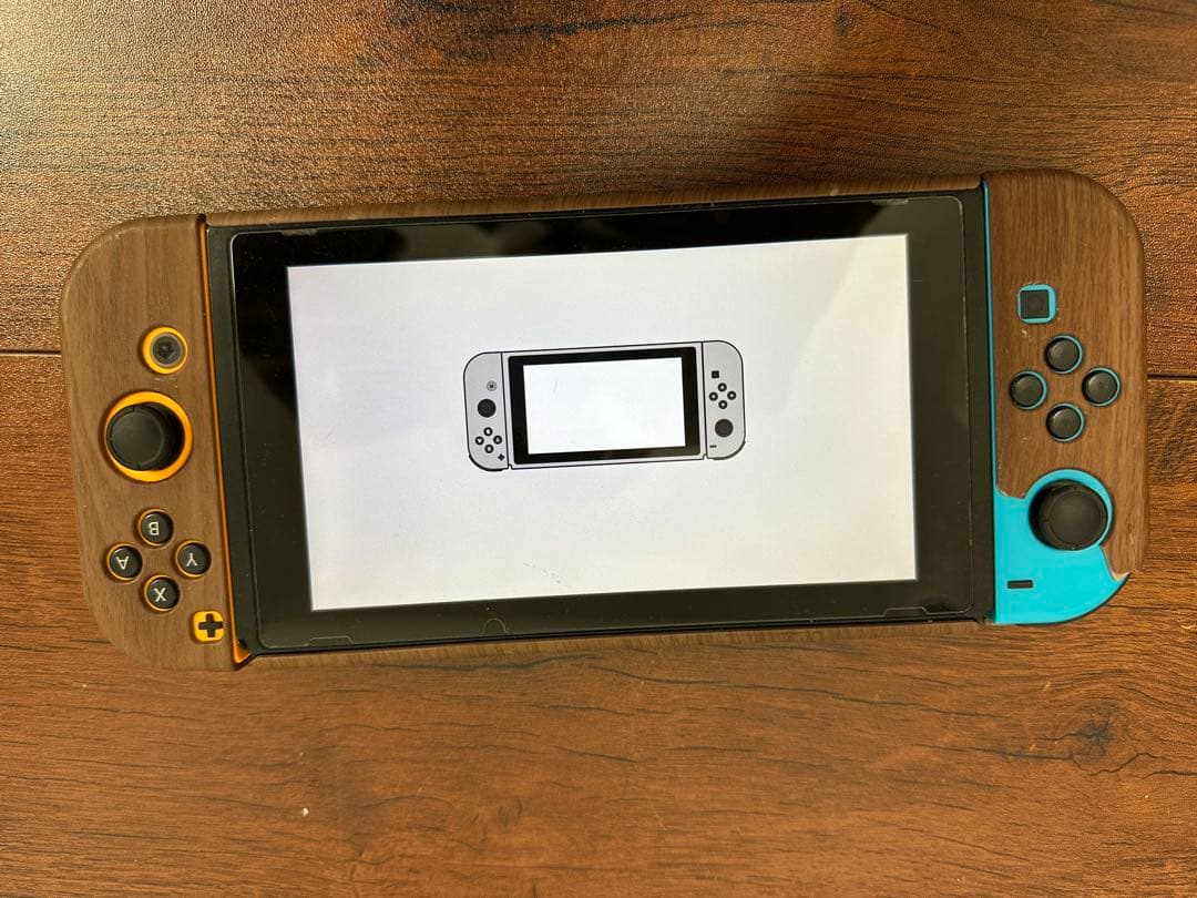 ★ジャンク接続不良★Nintendo Switch本体 カスタムJoyCon付き