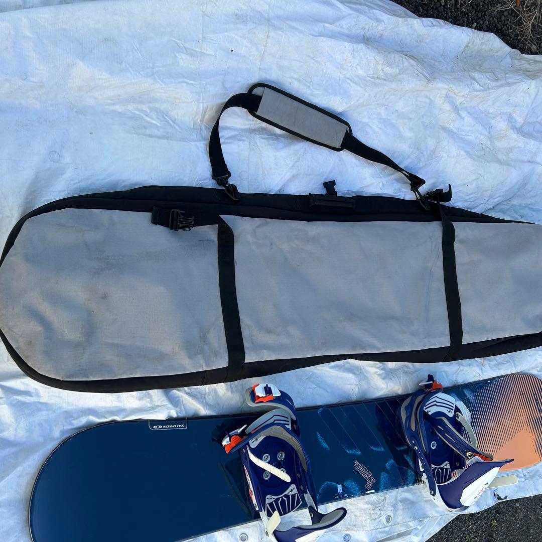 年始価格　明日値段戻します　Salomon Rude スノーボードとバッグセット