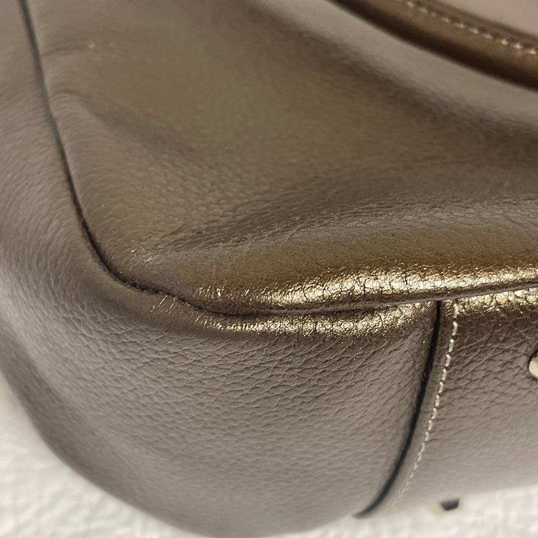 HAMANO ハマノ 濱野皮革工藝 本革 レザートートバッグ ブロンズ