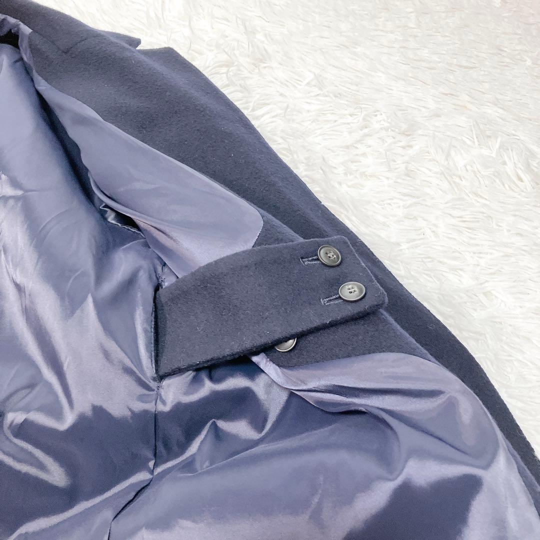 美品✨北欧、暮らしの道具店　3WAYアレンジ襟のかろやかチェスターコート