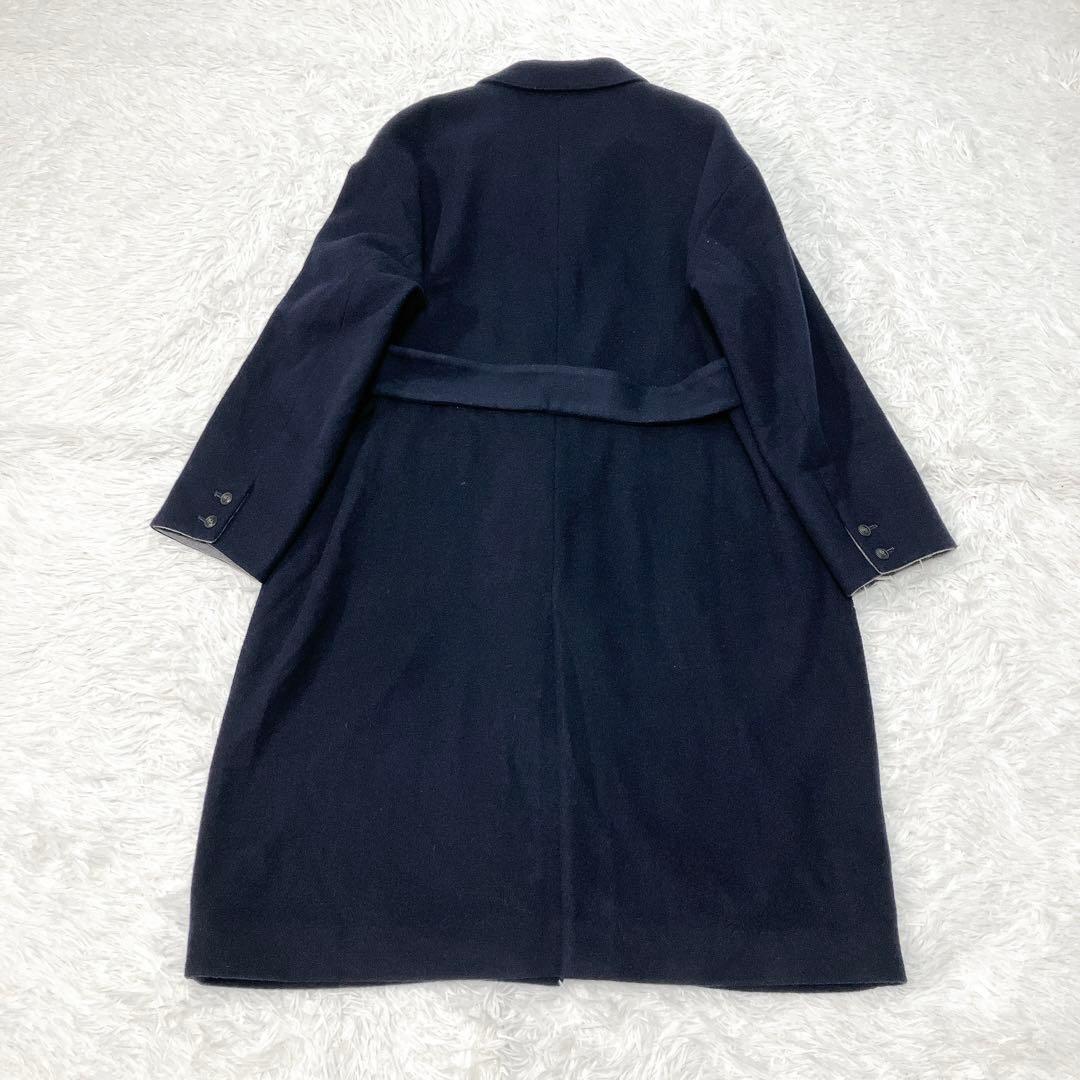 美品✨北欧、暮らしの道具店　3WAYアレンジ襟のかろやかチェスターコート