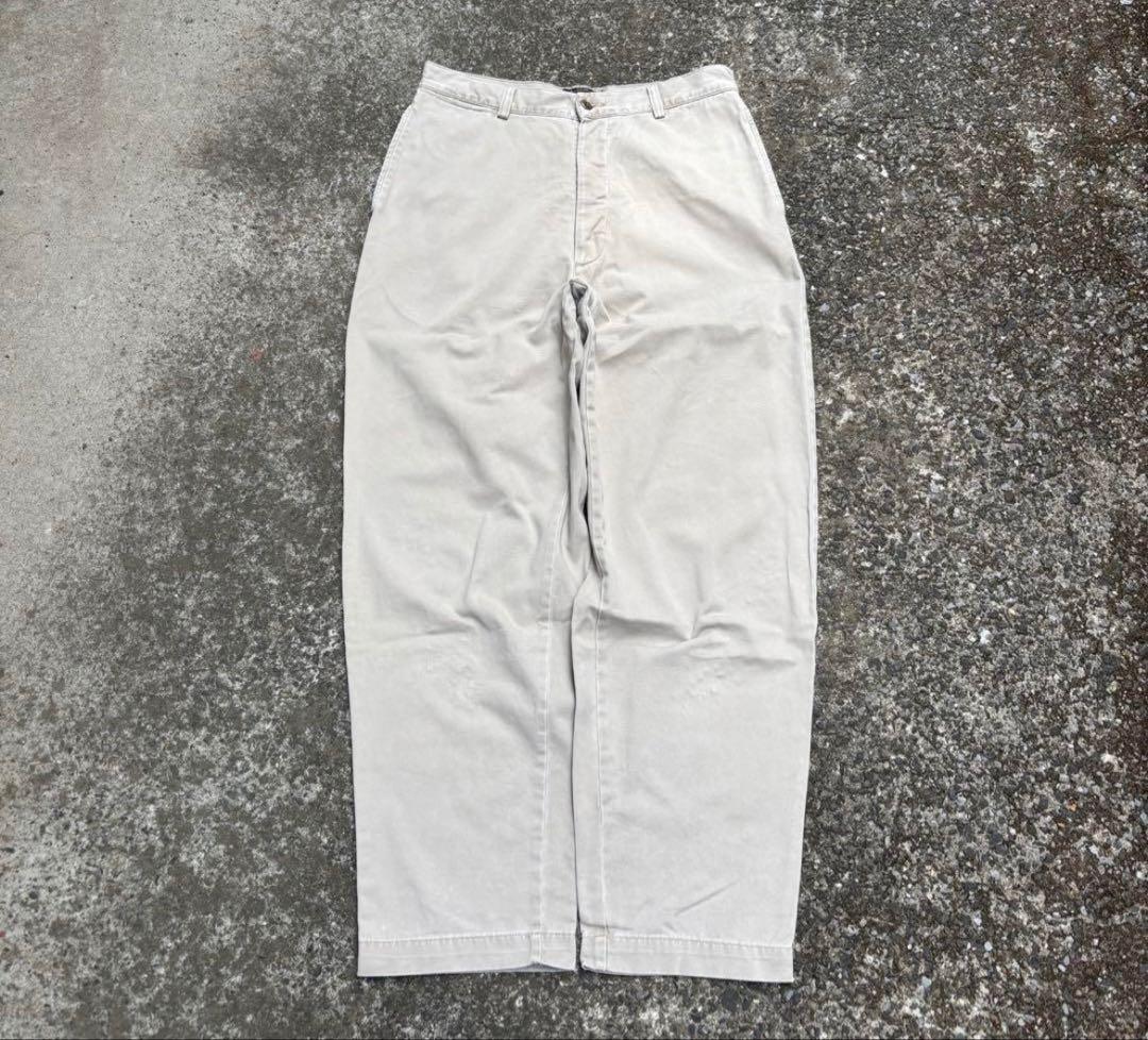 90s USA製 DOUBLE RL RRL チノパン 初期 三つ星 ポロカン