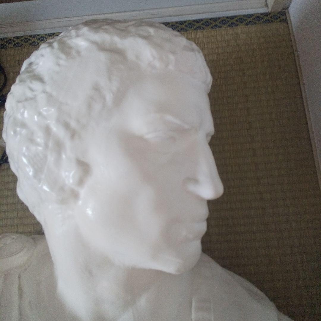 q*n様 石膏像 ブルータス オブジェ