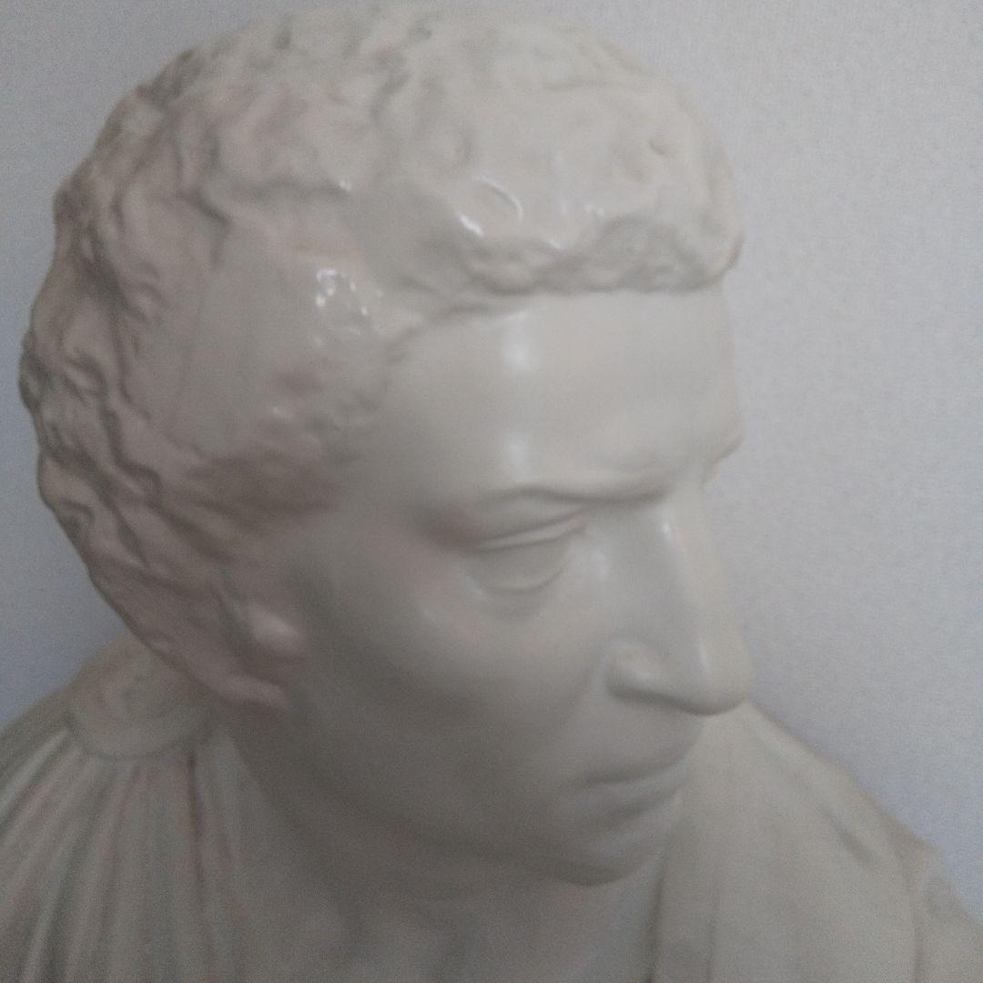 q*n様 石膏像 ブルータス オブジェ