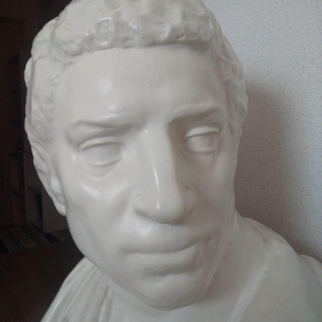 q*n様 石膏像 ブルータス オブジェ