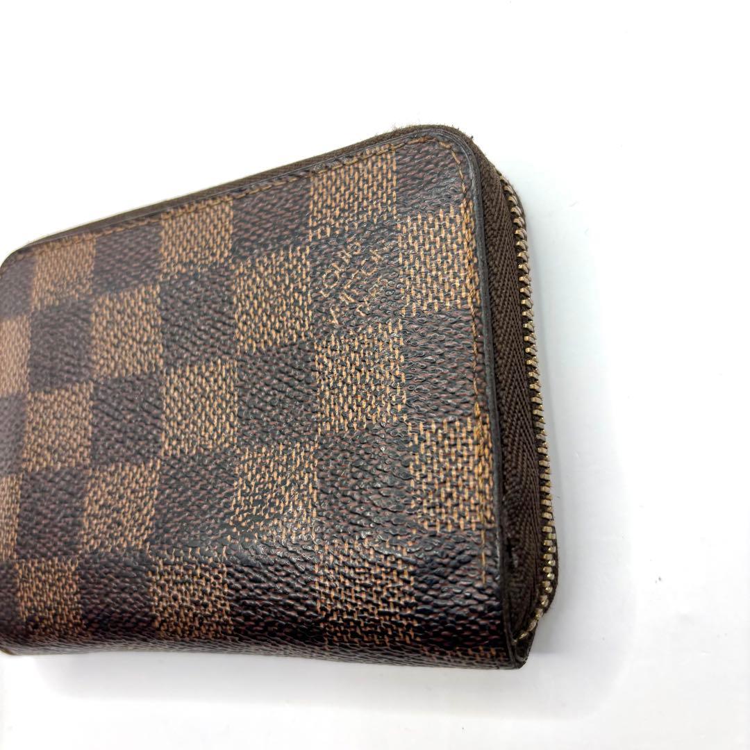 正規品 ルイヴィトン パース ダミエ 小銭入れ ケース ジッピー