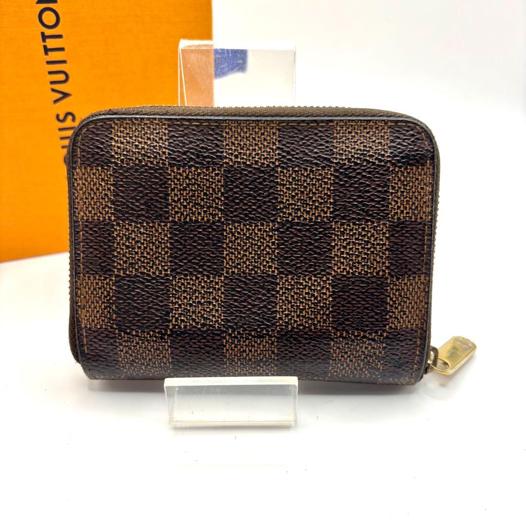 正規品 ルイヴィトン パース ダミエ 小銭入れ ケース ジッピー