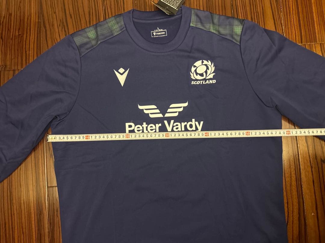 【新品未使用】ラグビー　スコットランド代表　長袖トレーニングシャツ　L