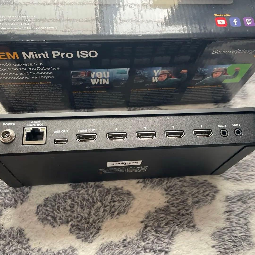 その他 Blackmagic ATEM Mini Pro ISO