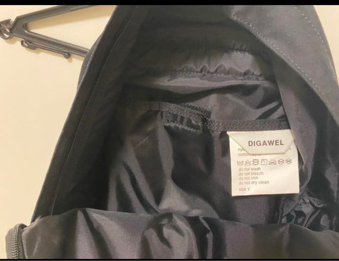 バッグ DIGAWEL | POCKET DAY PACK(BLACK)