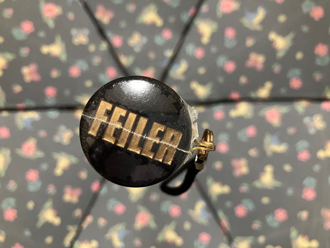 フェイラー　ハイジ 折りたたみ傘　 黒