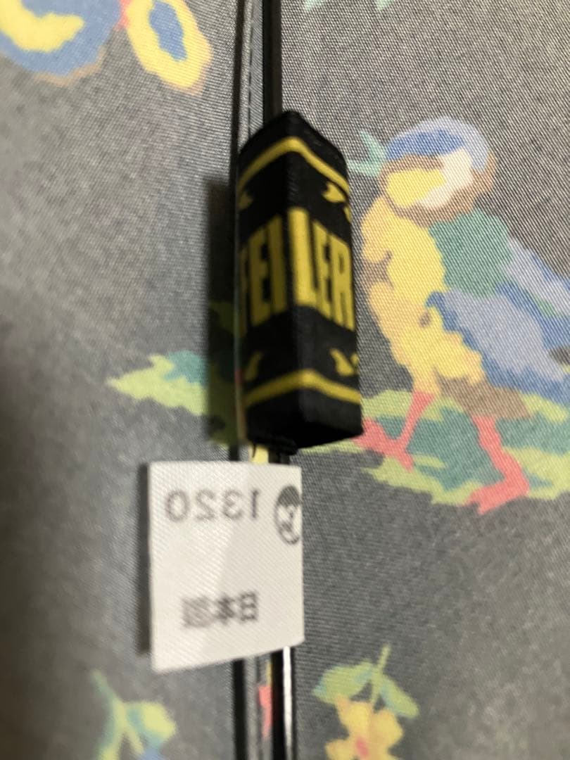 フェイラー　ハイジ 折りたたみ傘　 黒