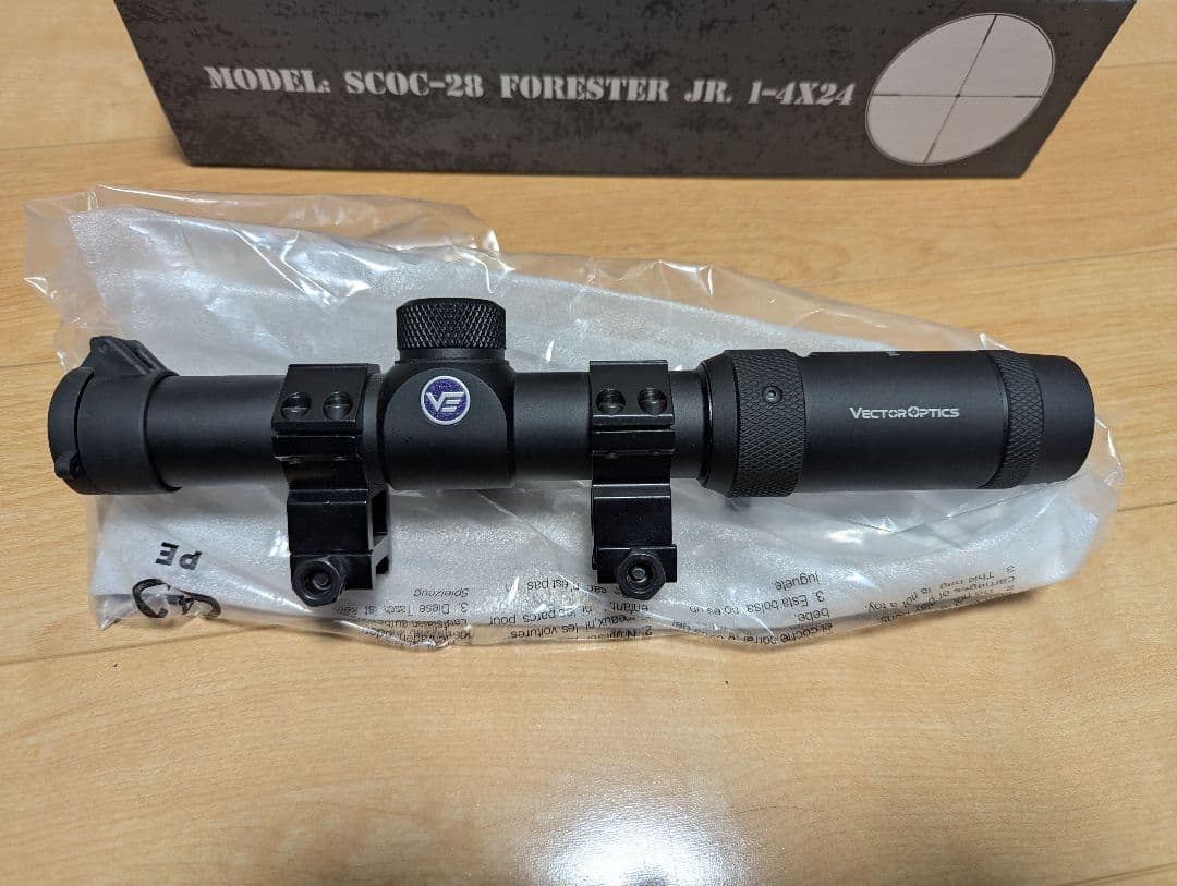 個人装備 VectorOptics SC0C-2B FORESTER JR. 1-4x24