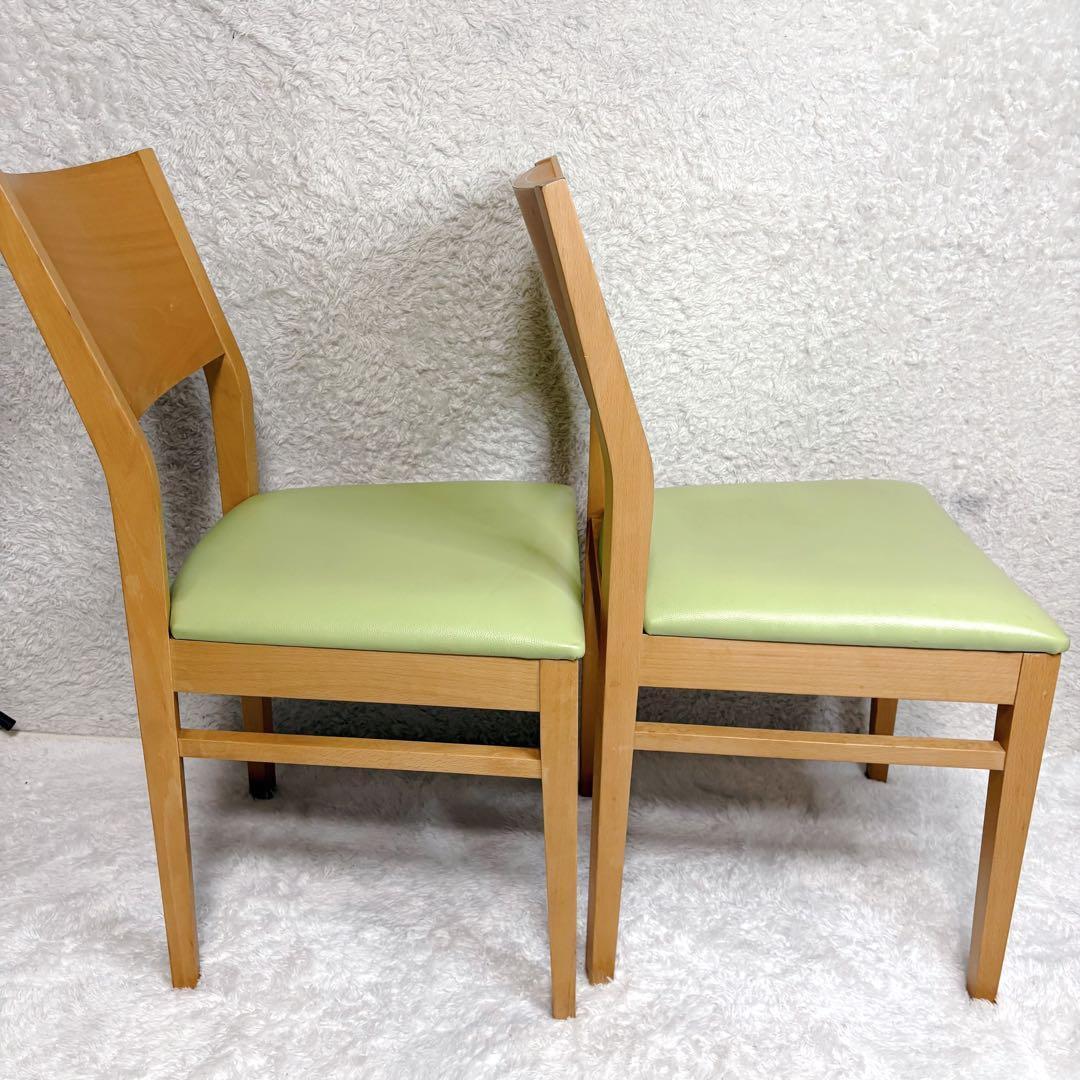 oliver オリバー ダイニングチェア 2脚セット 木製 北欧風 椅子