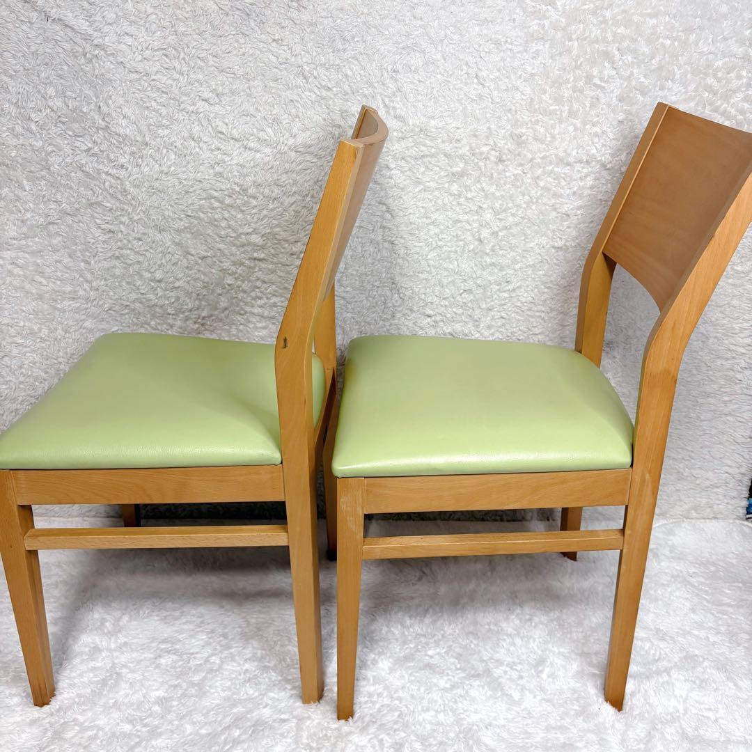 oliver オリバー ダイニングチェア 2脚セット 木製 北欧風 椅子
