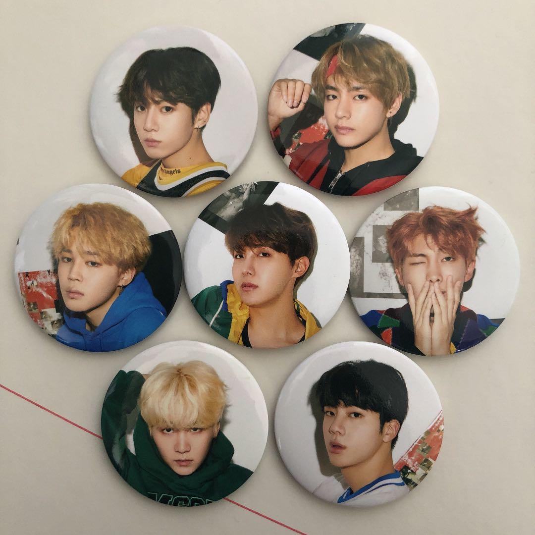 bts 缶バッジ　コンプ