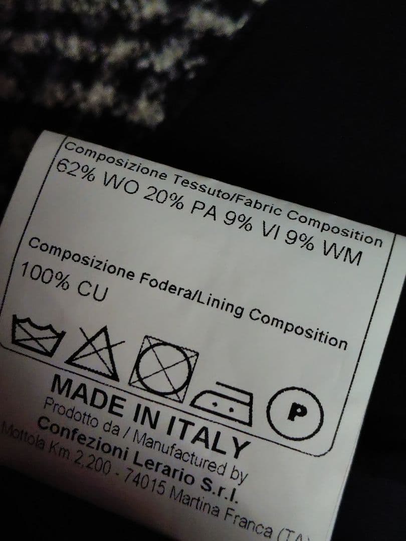 TAGLIATORE タリアトーレ コート ピーコート 千鳥格子