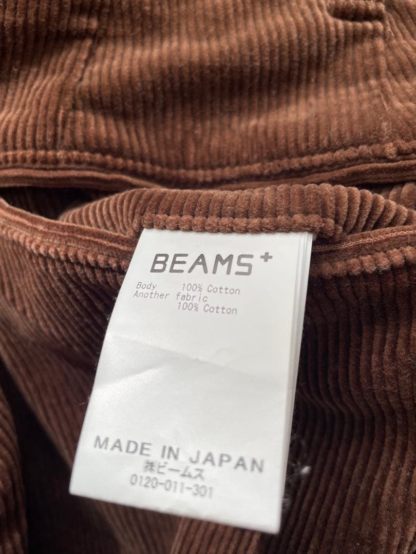 beams 2Pleats Corduroy コーデュロイパンツ　 XL