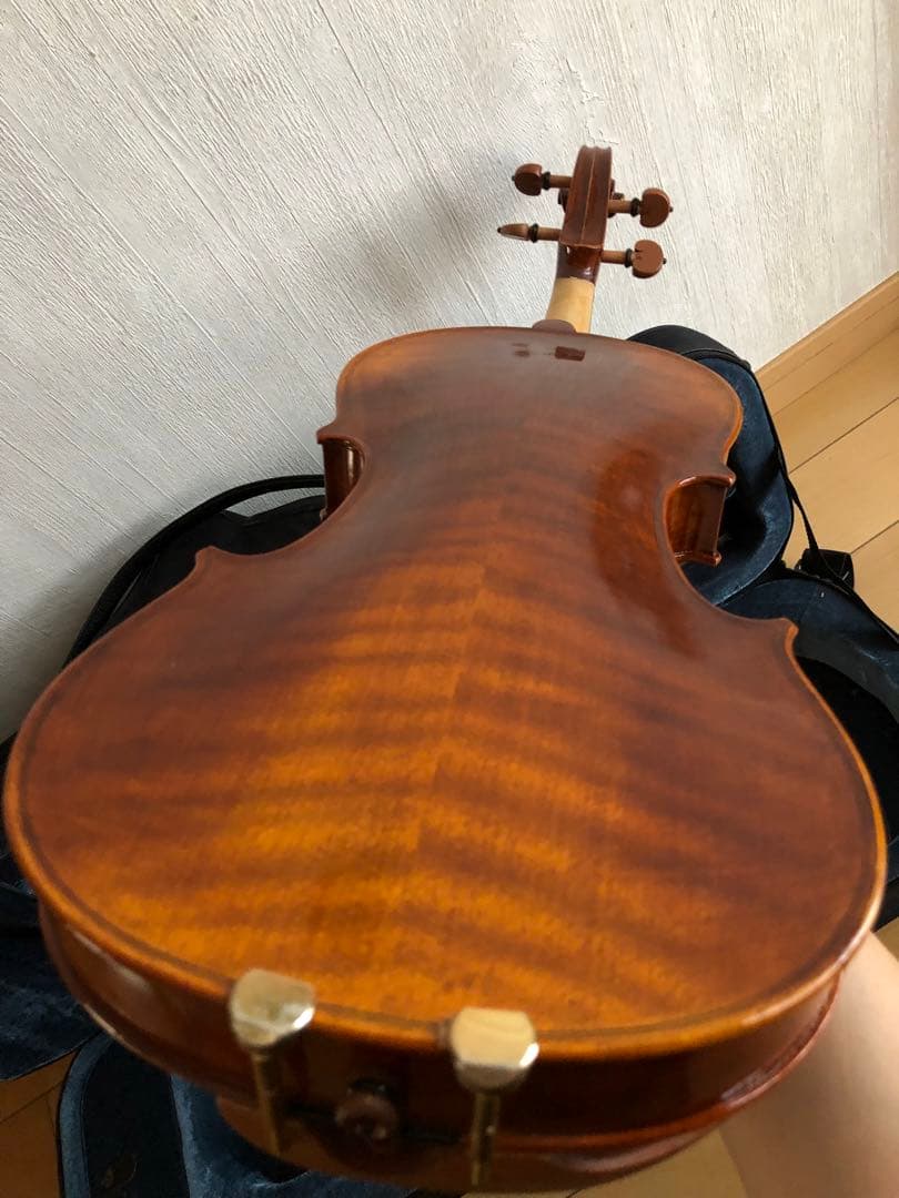 Carlo giordano VS-2 バイオリン本体 茶色 ケース付き