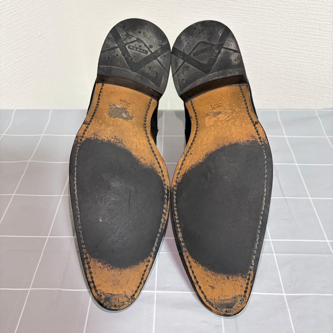 REGAL Y824 日本製 スエード サイドゴアブーツ 26.5